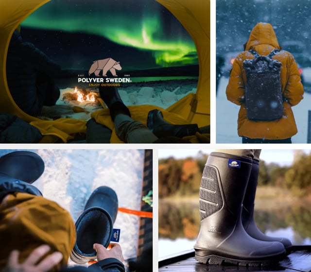 POLYVER SWEDEN – Visuell Identitet, strategisk branding, positionering, applicering