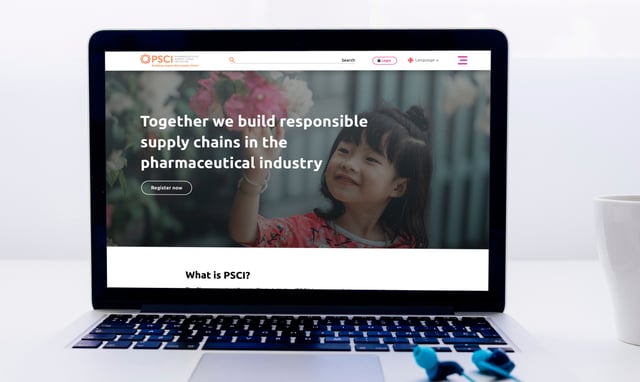 PSCI – UI/UX design och branding av en ny tillgänglig och modern webbplattform