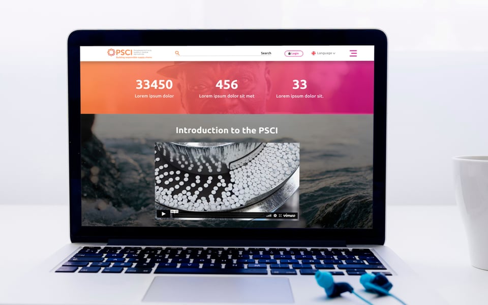 PSCI – UI/UX design och branding av en ny tillgänglig och modern webbplattform – bild 3